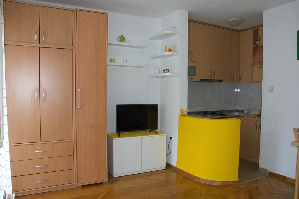 Studio Apartment In Novi Sad Center Buitenkant foto